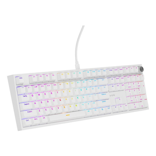 GENESIS NKG-2300 klawiatura Uniwersalne USB QWERTY Angielski Biały-18917243