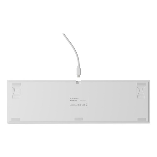 GENESIS THOR 404 klawiatura Uniwersalne USB QWERTY Angielski Biały-18917251
