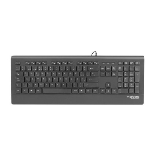 NATEC Barracuda klawiatura Uniwersalne USB QWERTY Hiszpański Czarny