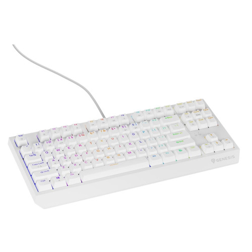GENESIS Thor 230 TKL klawiatura Gaming USB QWERTY US English Biały-18917269