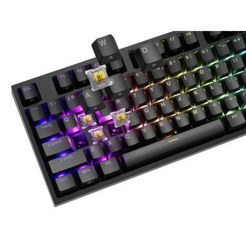 GENESIS THOR 404 klawiatura Uniwersalne USB QWERTY Angielski Czarny-18917292