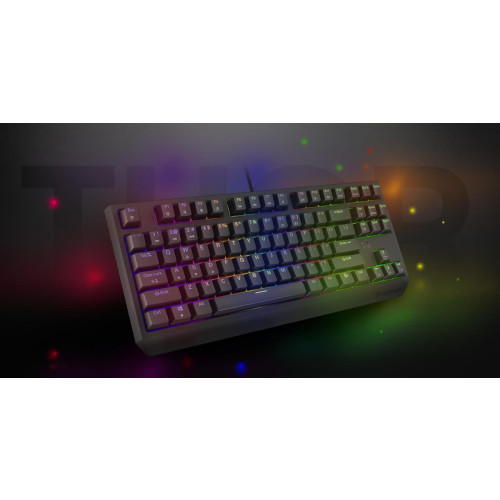 GENESIS Thor 230 TKL klawiatura Gaming USB + RF Wireless + Bluetooth QWERTY Czarny-18917308