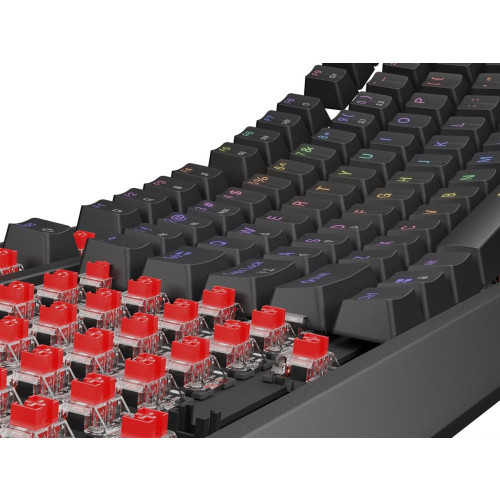 GENESIS Thor 230 TKL klawiatura Gaming USB + RF Wireless + Bluetooth QWERTY Czarny-18917310