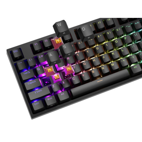GENESIS THOR 404 klawiatura Uniwersalne USB QWERTY Angielski Czarny-18917319