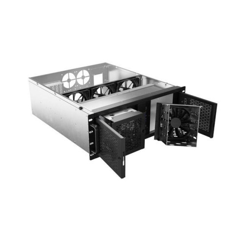 Lanberg SC01-5204-12B Obudowa do serwera modułowego Rack (4U) 0 GB-18932662