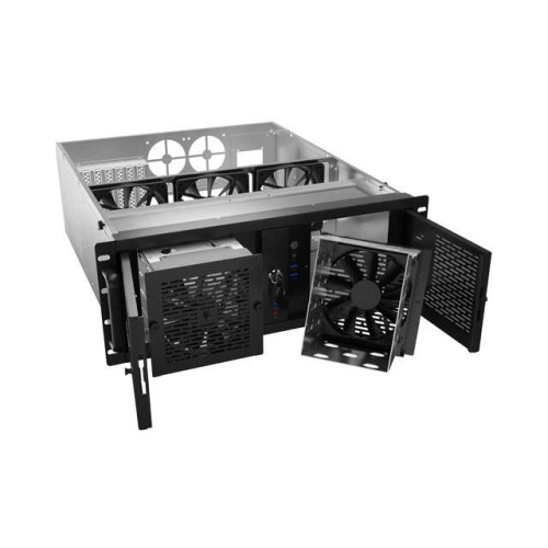 Lanberg SC01-5204-12B Obudowa do serwera modułowego Rack (4U) 0 GB-18932663