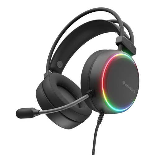 GENESIS NSG-2307 słuchawki/zestaw słuchawkowy Przewodowa Opaska na głowę Gaming USB Typu-A Czarny-18937071