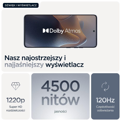 Smartfon Motorola Edge 60 Fusion 8/256 GB Android 15 Slipstream Szary-18947004