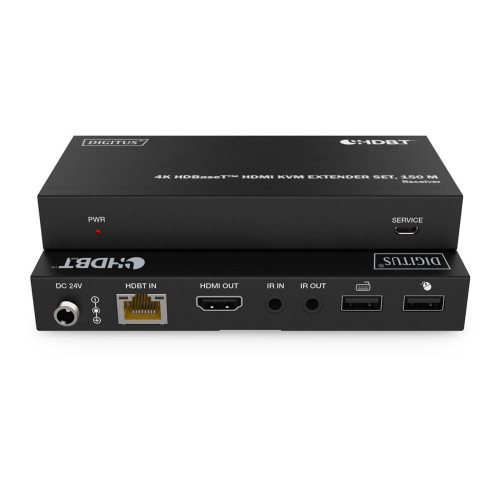 Digitus Zestaw extendera 4K HDBaseT™ HDMI KVM, 150 m-18973145