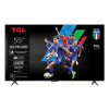TCL C6K 55C6K Telewizor 139,7 cm (55") 4K Ultra HD Smart TV Wi-Fi Metaliczny