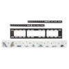 Nedis TVWM1051BK uchwyt do telewizorów 177,8 cm (70