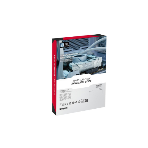 KINGSTON DDR5 24GB 8400MT/s CL40 CUDIMM FURY Renegade White XMP-19182305