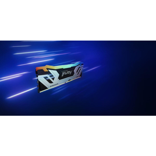 KINGSTON DDR5 48GB 8400MT/s CL40 CUDIMM (Kit of 2) FURY Renegade RGB Silver XMP-19182344