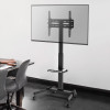 Techly ICA-TR21L stojak do multimediów Czarny Płaski panel Karta multimedialna-19245560