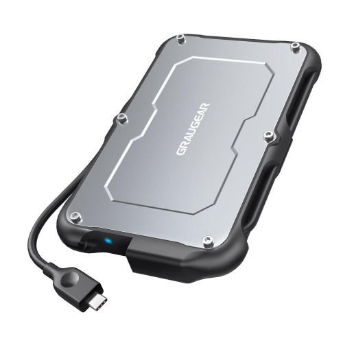 GRAUGEAR externes Festpl.GehÄuse 2,5"HDD/SSD USB 3.2 Spritzs