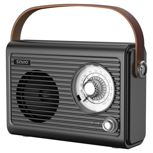 SAVIO RADIO PRZENOŚNE CZARNE RS-01-19383271