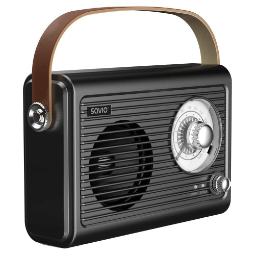 SAVIO RADIO PRZENOŚNE CZARNE RS-01-19383272