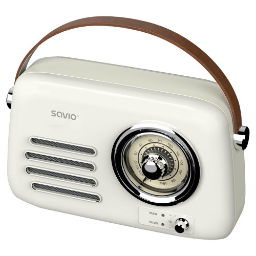 SAVIO RADIO PRZENOŚNE BIAŁE RS-02-19383275