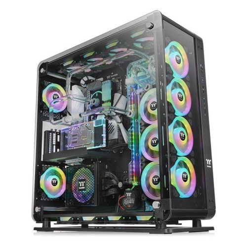 THERMALTAKE CORE P8 BLACK TEMPERED GLASS CA-1Q2-00M1WN-00-1939779