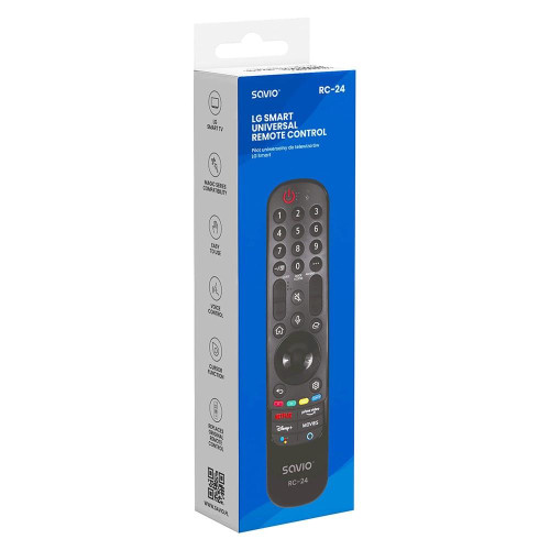 SAVIO PILOT UNIWERSALNY/ZAMIENNIK DO TV LG - SMART TV RC-24-19400240