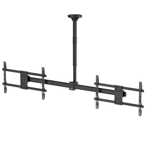 MACLEAN UCHWYT SUFITOWY DLA DWÓCH TV, MAX. OBCIĄŻENIE 2X40KG, 34-60