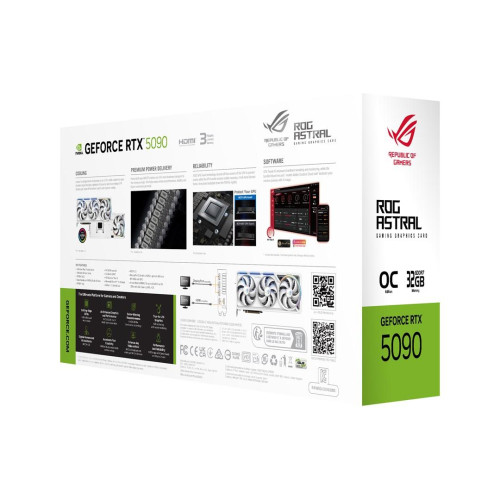 Karta graf. ASUS ROG ASTRAL RTX 5090 32GB OC WHITE-19401667