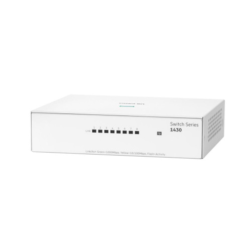 Aruba Instant On 1430 8G Nie zarządzany L2 Gigabit Ethernet (10/100/1000) Biały-19421815