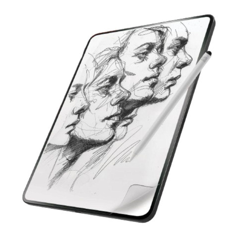 ZAGG InvisibleShield Fusion Canvas - antybakteryjna folia ochronna imitująca papier do iPad Air 11" M2 (2024) / M3 (2025)