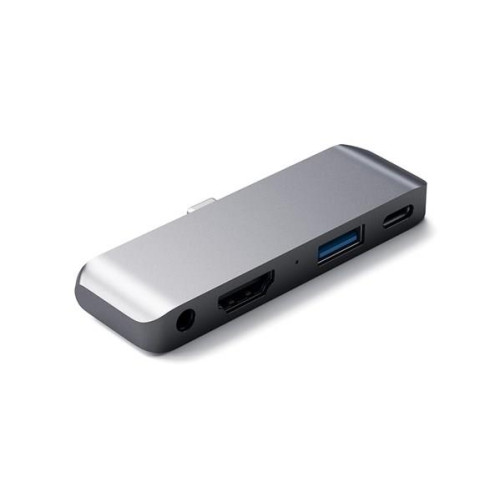 Rozdzielacz USB-C dla Apple iPad Pro, Space Grau