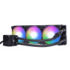 Alphacool Eisbaer Pro Aurora 360 Procesor Chłodnica cieczy all-in-one 12 cm Czarny, Biały 1 szt.