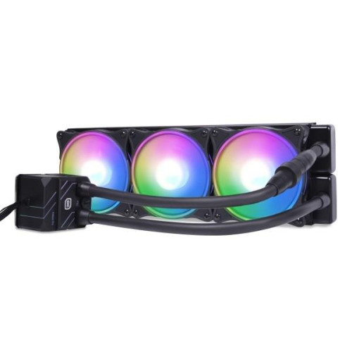 Alphacool Eisbaer Pro Aurora 360 Procesor Chłodnica cieczy all-in-one 12 cm Czarny, Biały 1 szt.