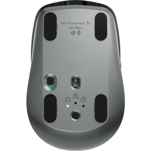Logitech MX Anywhere 3S for Mac myszka Biuro Po prawej stronie RF Wireless + Bluetooth Laser 8000 DPI-19584779