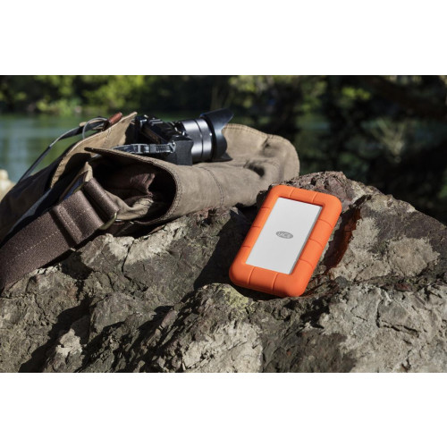 LaCie Rugged USB-C zewnętrzny dysk twarde 5 TB USB Type-C 3.2 Gen 1 (3.1 Gen 1) Szary, Żółty-19663219