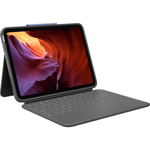 RUGGED FOLIO FOR IPAD-10TH GEN/OXFORD GREY DEU - WESTMID-511