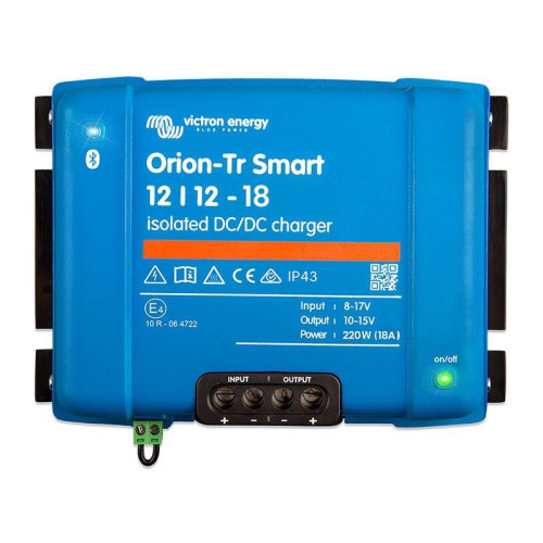 Orion-Tr Smart 12/12-18A Izolowana ładowarka DC-DC