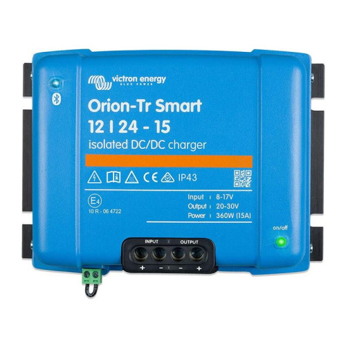 Orion-Tr Smart 12/24-15A Izolowana ładowarka DC-DC