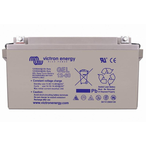 12V/60Ah Żelowa bateria do głębokiego cyklu.