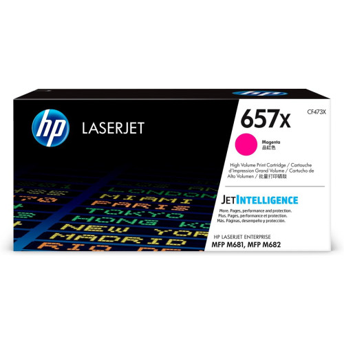 LASERJET TONER CRTG/657X HIGH YIELD MAGENTA