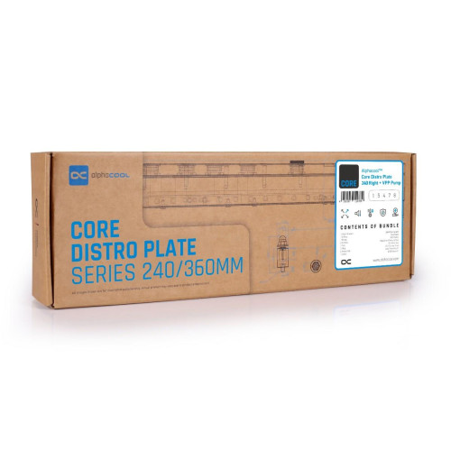 Alphacool Core Distro Plate Pompa i zbiornik-19859381