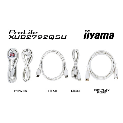 iiyama ProLite XUB2792QSU-W6 monitor komputerowy 68,6 cm (27