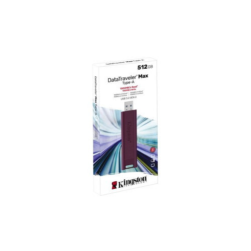 Kingston Technology DataTraveler Max pamięć USB 512 GB USB Typu-A 3.2 Gen 2 (3.1 Gen 2) Czerwony-19882769