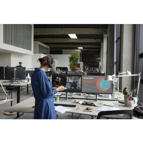 POLY Jednouszny zestaw słuchawkowy Savi 8410 Office DECT 1880–1900 MHz-19884036
