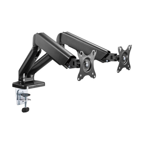 Techly 362138 Uchwyt biurkowy obrotowy na 2 Monitory LCD 17-32