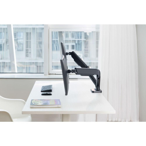 Techly 362138 Uchwyt biurkowy obrotowy na 2 Monitory LCD 17-32