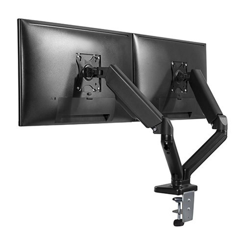 Techly 362138 Uchwyt biurkowy obrotowy na 2 Monitory LCD 17-32