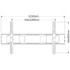 Uchwyt Ścienny TV LED/LCD 55-100 Cali 150kg Slim 36mm Techly-19942204