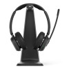 Zestaw słuchawkowy Bluetooth ANC z ładowarką EPOS IMPACT 1061T, z hybrydową aktywną redukcją szumów (ANC), kompat
