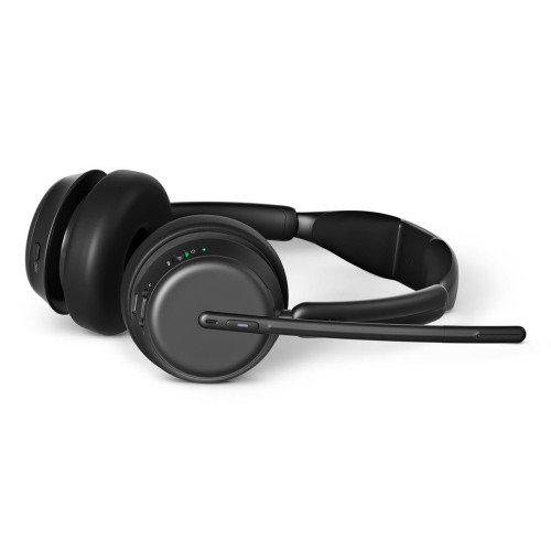 Zestaw słuchawkowy Bluetooth ANC z ładowarką EPOS IMPACT 1061T, z hybrydową aktywną redukcją szumów (ANC), kompat