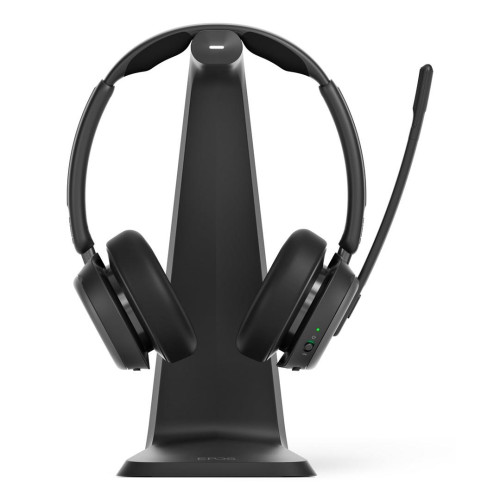 Zestaw słuchawkowy Bluetooth ANC z ładowarką EPOS IMPACT 1061T, z hybrydową aktywną redukcją szumów (ANC), kompat