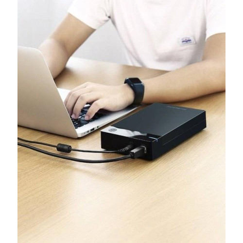 Ugreen Obudowa na dysk SATA 3,5'' HDD; USB 3.0 (czarny)-20002712